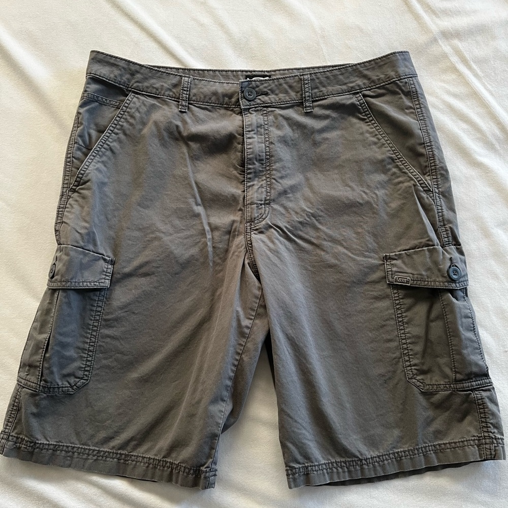 Vans shorts, dark gray color, size 38